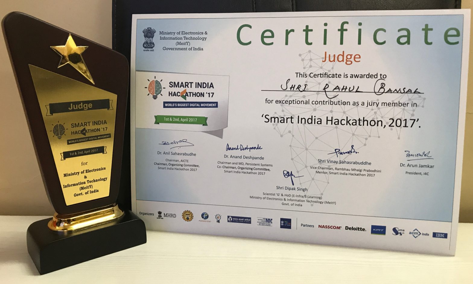 Being Part of Smart India Hackathon 2017